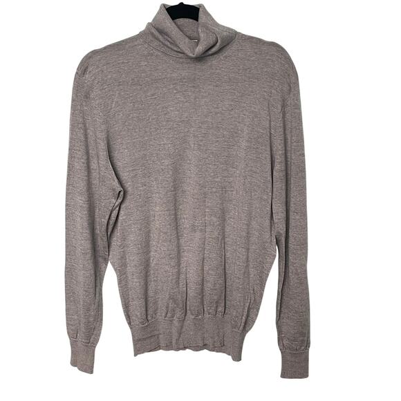 Son of a Tailor Mens Grey Sweater Turtleneck Fine Merino Wool M? - Picture 1 of 6